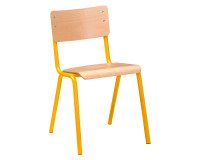 Schoolstoel SYLLAB - Maat T6 voor 5de jaar basis- tot secundaire school