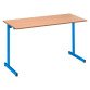 Table scolaire 2 places L.130 cm plateau hêtre - Taille 5 pour CE2/CM1