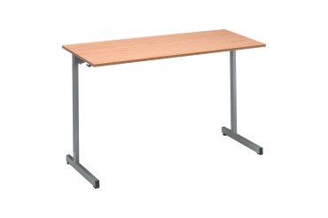 Table scolaire 2 places - L.130 cm plateau hêtre - taille 6 pour CM2 à Lycée