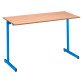 Table scolaire 2 places - L.130 cm plateau hêtre - taille 6 pour CM2 à Lycée