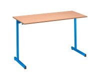 Mesa escolar de 2 plazas - Talla 6