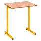 Table scolaire 1 place SYLLAB L.70 cm plateau hêtre - taille 6 pour CM2 à Lycée