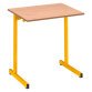 Table scolaire 1 place SYLLAB - L.70 cm - plateau hêtre - Taille 5 pour CE2/CM1