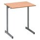 Table scolaire 1 place SYLLAB L.70 cm plateau hêtre - taille 6 pour CM2 à Lycée