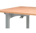 Table scolaire 1 place SYLLAB - L.70 cm - plateau hêtre - Taille 4 pour CP/CE1