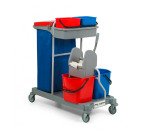 Kit Chariot de ménage Ariane 2115 + Support et frange Filmop