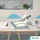 A4 Leitz Precision Home office guillotine - capacity 8 sheets