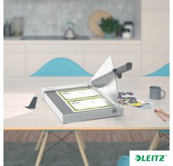Guillotina de oficina A4 Leitz Precision Home - Capacidad 8 hojas