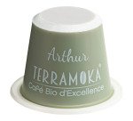 Capsules de café Terramoka Arthur Bio - Boîte distributrice de 60