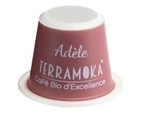 Coffee capsules Terramoka Adèle Bio - Box of 60 doses