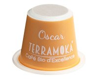 Capsules de café Terramoka Oscar Bio - Boîte distributrice de 60