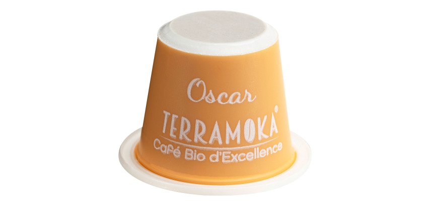 Capsules de café Terramoka Oscar Bio - Boîte distributrice de 60