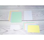 Fiche bristol 75 x 125 mm unie blanche Exacompta - Boîte de 100