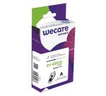 Etichette WeCare compatibili con D1 12mm x 7m Nero su sfondo bianco