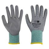 Guanti antitaglio C Honeywell WorkEasy WE23-5113G A3/C in poliuretano grigio, 10 paia