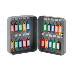 Cassetta portachiavi 20 x 16 x 8 cm, 20 ganci