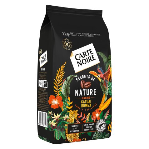 Café en grains Carte Noire Secret de nature Catuai Romex - paquet de 1 kg