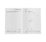 Agenda semana vista 15x21 cm Paris negro