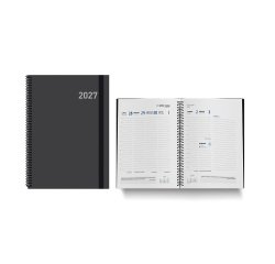 Agenda semana vista 15x21 cm Paris negro