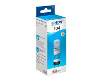 Flacone inchiostro Epson originale Ecotank 104 colori 65 ml