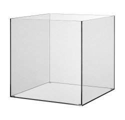 Espositore - Stand - Supporto - Cubo espositivo acrilico palia in acrilico trasparente 250x250x250mm - Scatola trasparente
