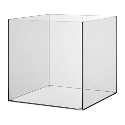 Espositore - Stand - Supporto - Cubo espositivo acrilico palia in acrilico trasparente 250x250x250mm - Scatola trasparente