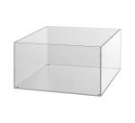Espositore -Stand - Supporto - Scatola acrilico palia in acrilico trasparente 300x300x130mm - Scatola trasparente