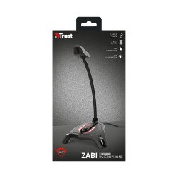 Microfono Gaming GXT 215 Zabi USB illuminato LED Trust