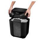 Distruggidocumenti Fellowes LX41 taglio a microframmento livello di sicurezza P4 - 8 fogli - nero