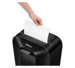 Distruggidocumenti Fellowes LX41 taglio a microframmento livello di sicurezza P4 - 8 fogli - nero