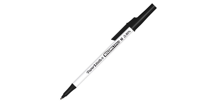 Ballpoint pen Papermate Kilometrico with cap 1mm point - medium writing
