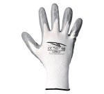 Guanti in nitrile grigio Nitrilgrip Top Quality, 1 paio