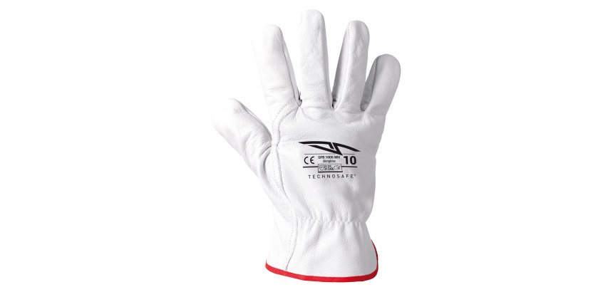 Guanti Skinglove in pelle fiore, 1 paio