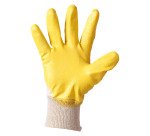 Guanti in NBR giallo, 1 paio