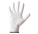 Guanti Poligrip in poliuretano bianco, 1 paio