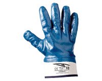 Guanti in NBR blu interamente rivestito, 1 paio