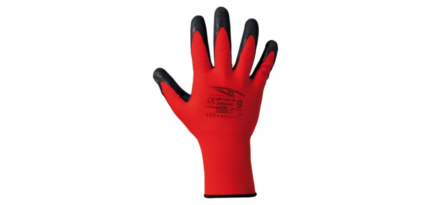 Guanti Technograb in lattice nero, 1 paio