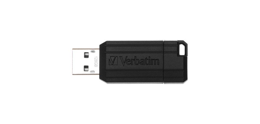 Clé USB Verbatim Prinstripe 128 Go noire