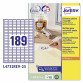 Avery File Folder Label L4731Rev-25 White 4725 labels per pack