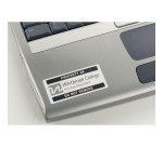 Etichette adesive Avery resistenti in poliestere argento 45,7x21,2mm, 48 etichette per foglio, adesivo permanente, laser, 20 fogli