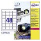 AVERY Zweckform Labels L4778 White 960 labels per pack