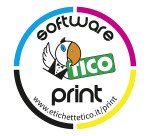 Etichette adesive Tico in carta fluorescente verde 70x36mm, 24 etichette per foglio, adesivo permanente, laser/inkjet, 70 fogli