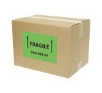 Etichette adesive Tico in carta fluorescente verde 70x36mm, 24 etichette per foglio, adesivo permanente, laser/inkjet, 70 fogli