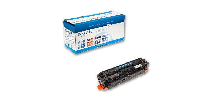Toners Innotec compatibles CANON 055 couleurs séparées pour imprimante laser