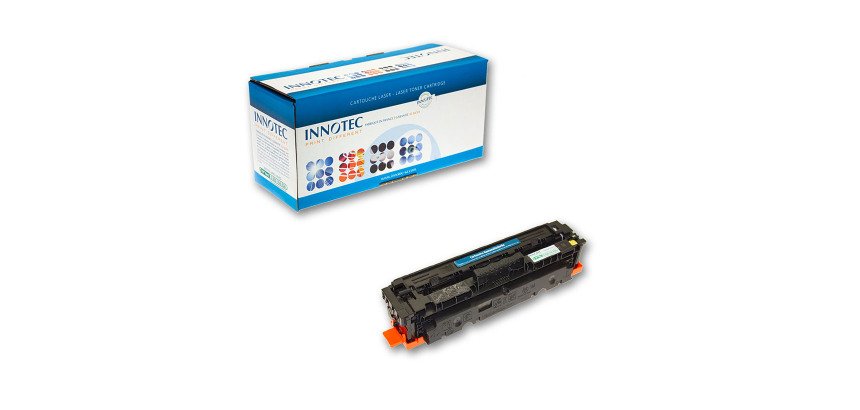 Toners Innotec compatibles CANON 055 couleurs séparées pour imprimante laser