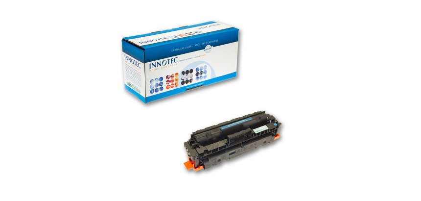 Toners Innotec compatibles CANON 055H couleurs séparées pour imprimante laser