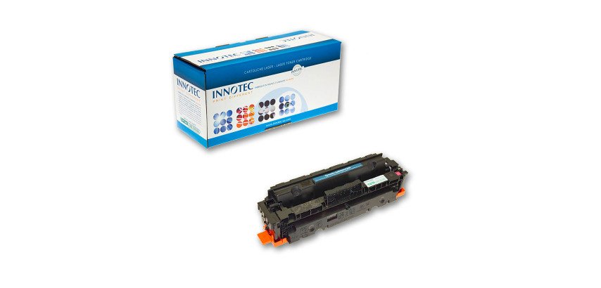 Toners Innotec compatibles CANON 055H couleurs séparées pour imprimante laser