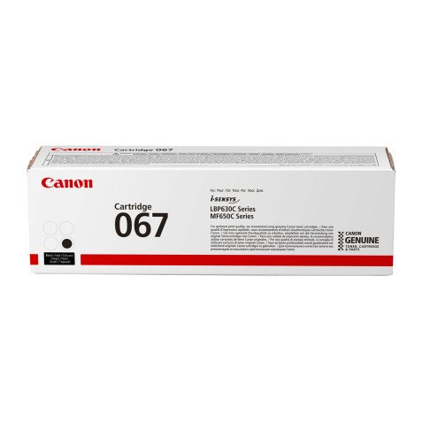 Canon 067 tóner original negro