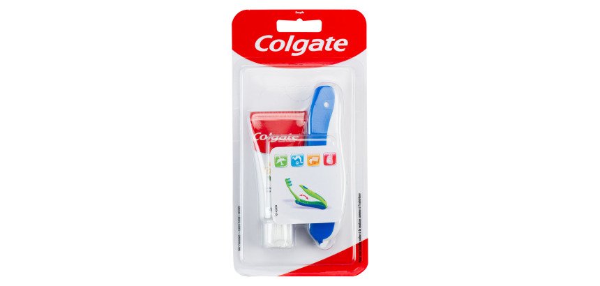 Kit de voyage Colgate Total, brosse à dents + dentifrice 20 ml