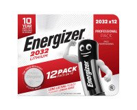 Pila de botón de litio Energizer CR2032, paquete de 12